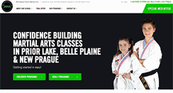 Desktop Screenshot of priorlakekarate.com